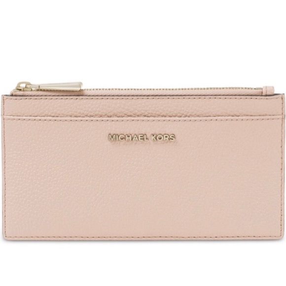 MICHAEL Michael Kors Accessories - NWT Michael Kors soft pink Lg card case